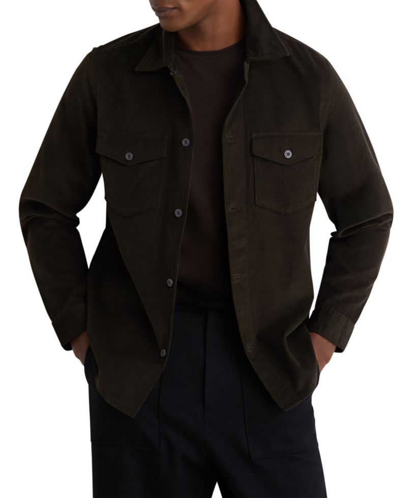 Men's Kai Corduroy Twin-Pocket Overshirt