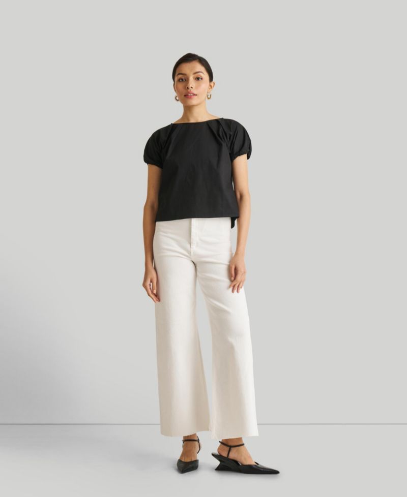 Balloon Sleeve Top