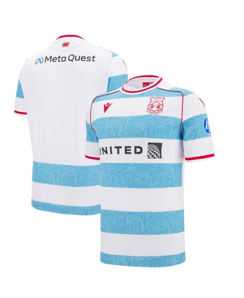 Men's White Wrexham 2025/26 Third Replica Jersey