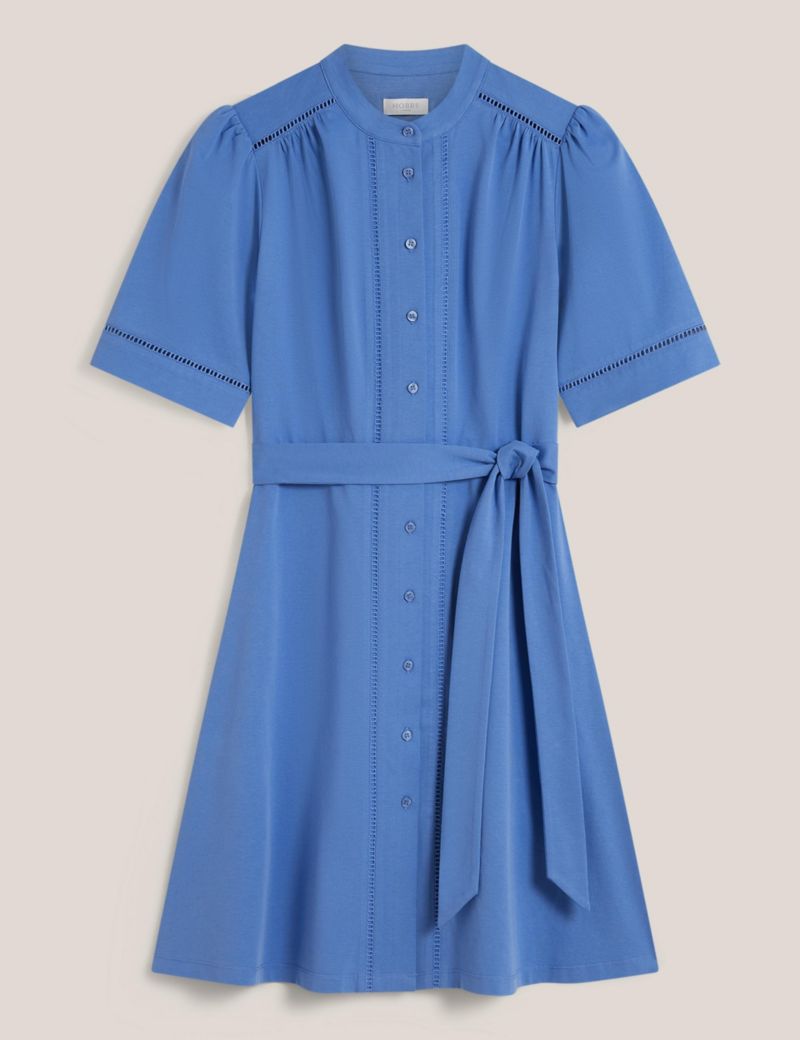 Women's Livvie Belted Mini Shirt Dress