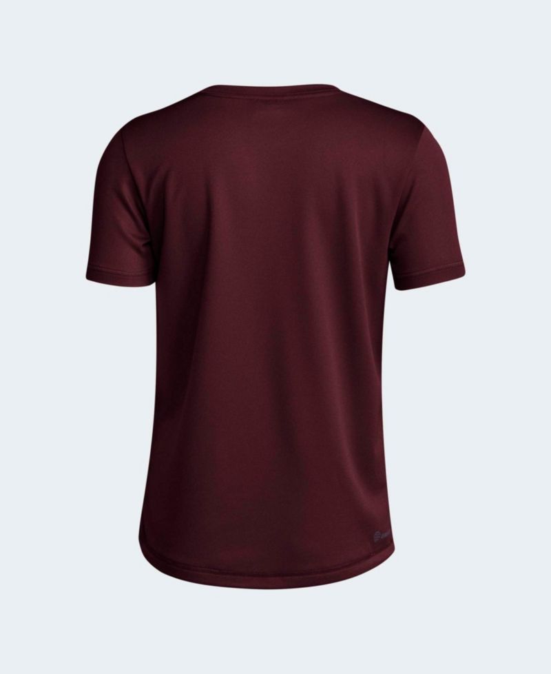 Big Boys and Girls Maroon Arizona State Sun Devils AEROREADY Pre-Game T-Shirt