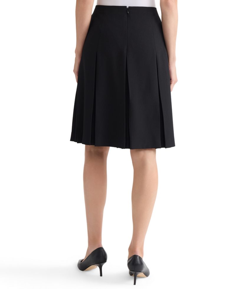 Women's Pleated Flare Skirt