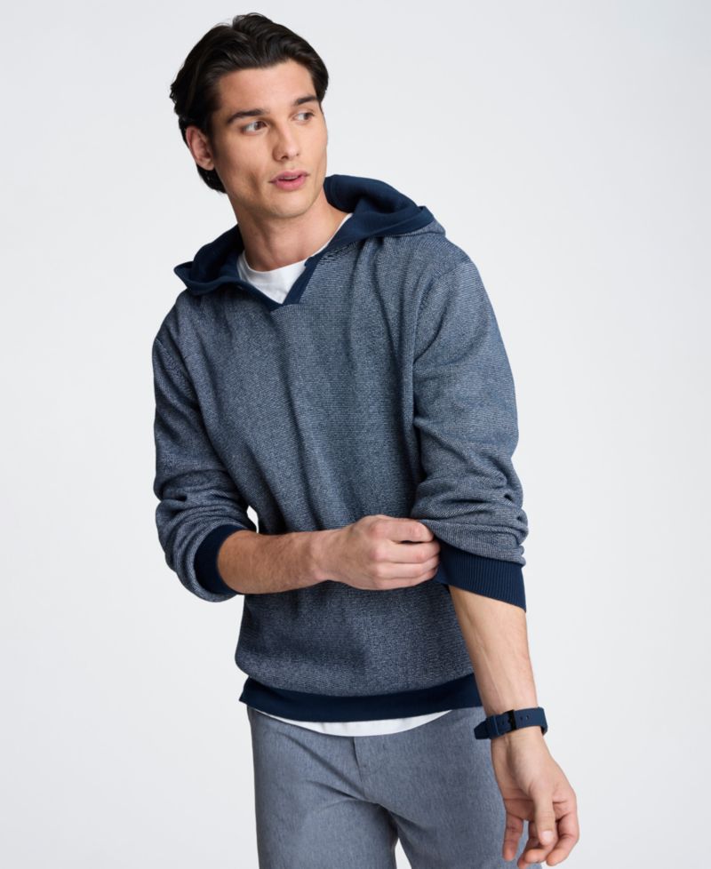 Men's Long-Sleeve Sweater Hoodie