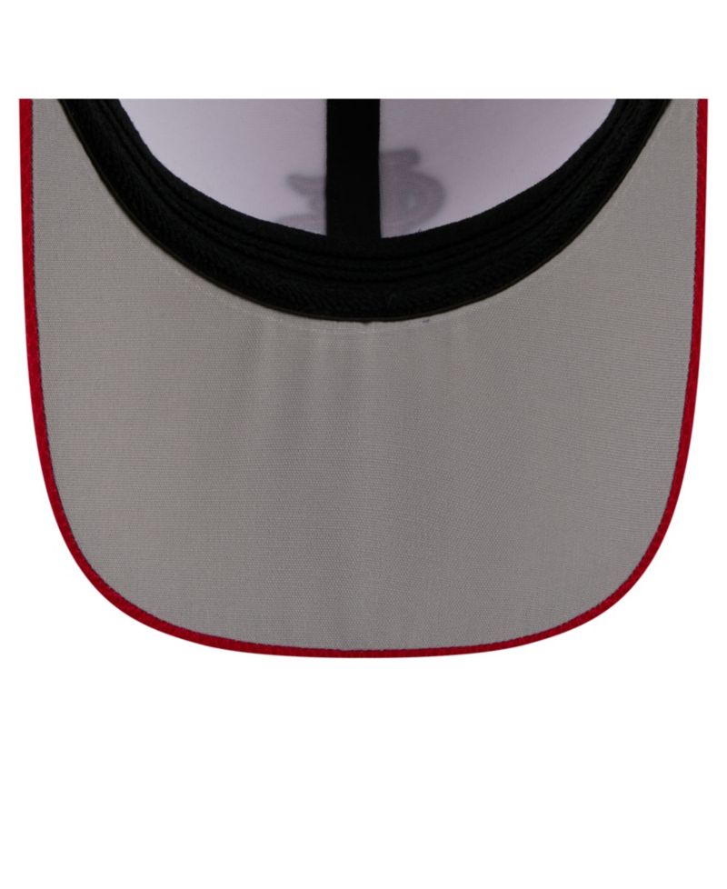 Men's White St. Louis Cardinals Cut n Sew 39THIRTY Flex Hat