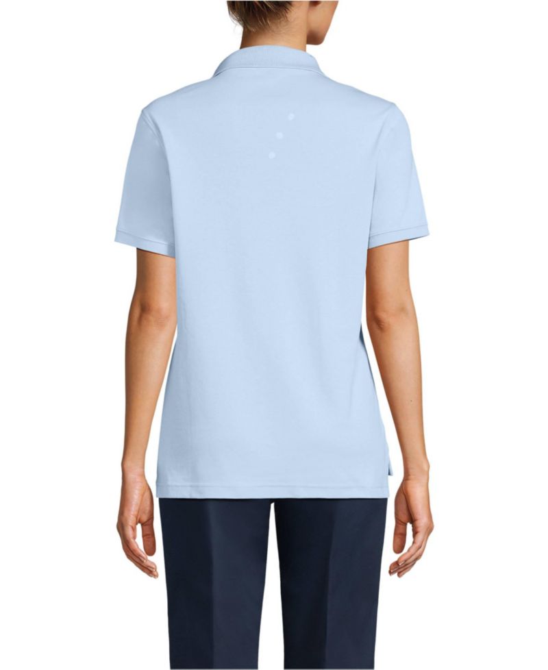 Women's Tall Short Sleeve Interlock Polo Shirt