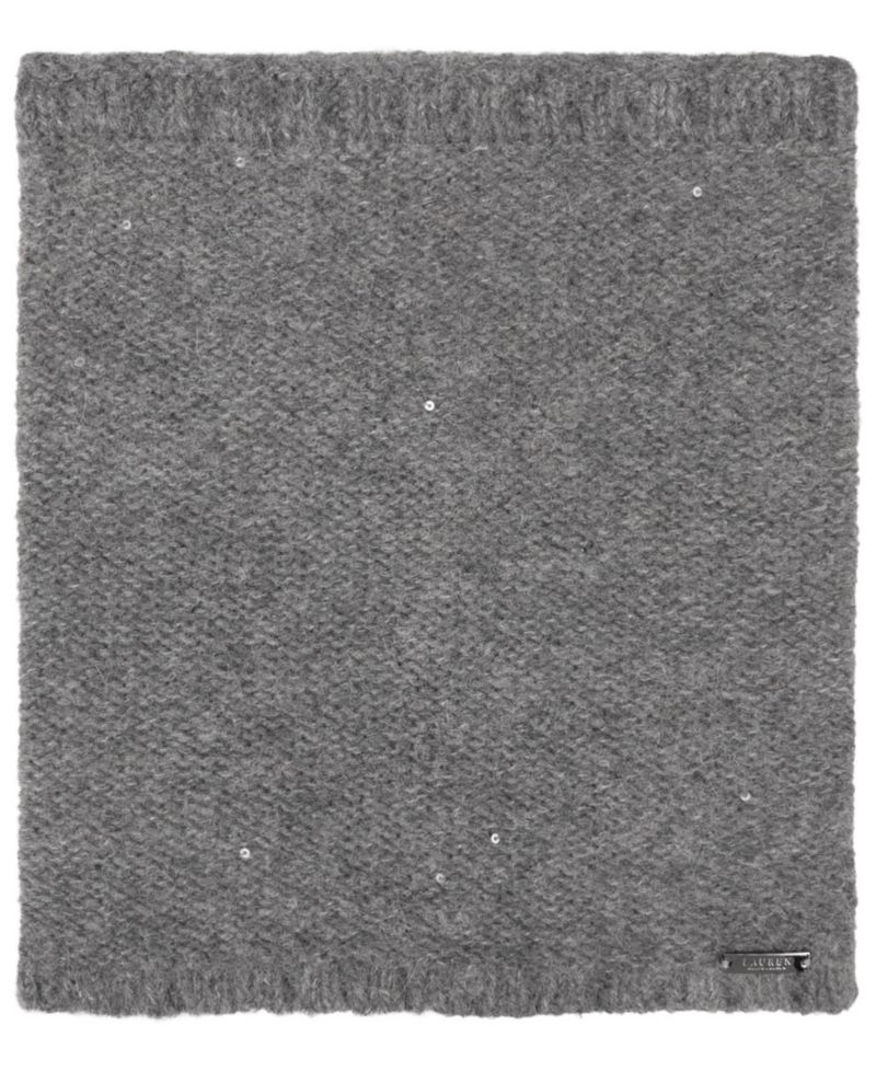 Sequin Funnel Scarf