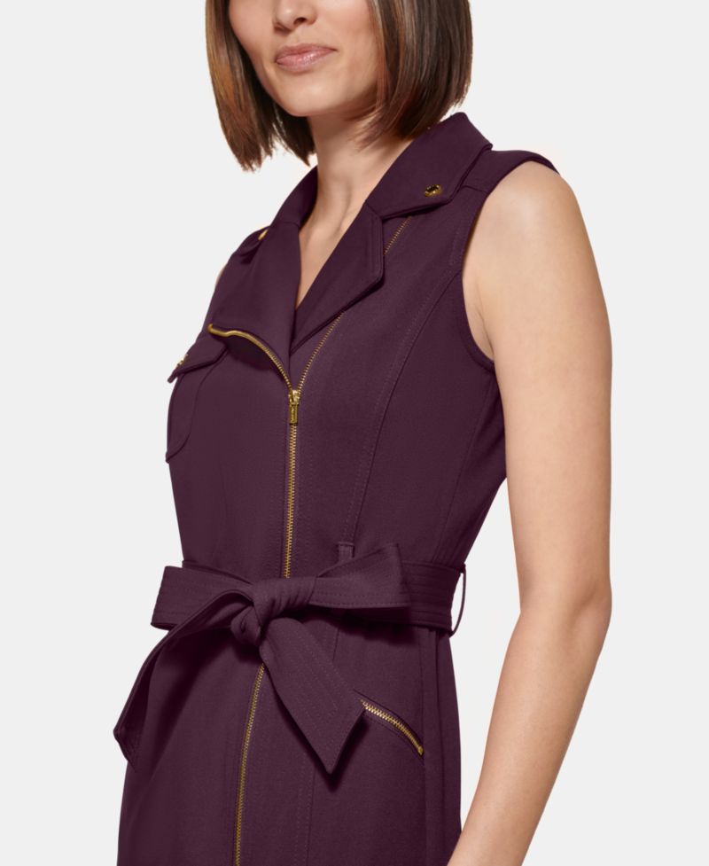 Women's Scuba Crepe Sleeveless Dress