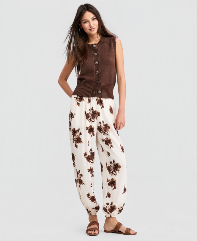 Petite Sleeveless Cardigan