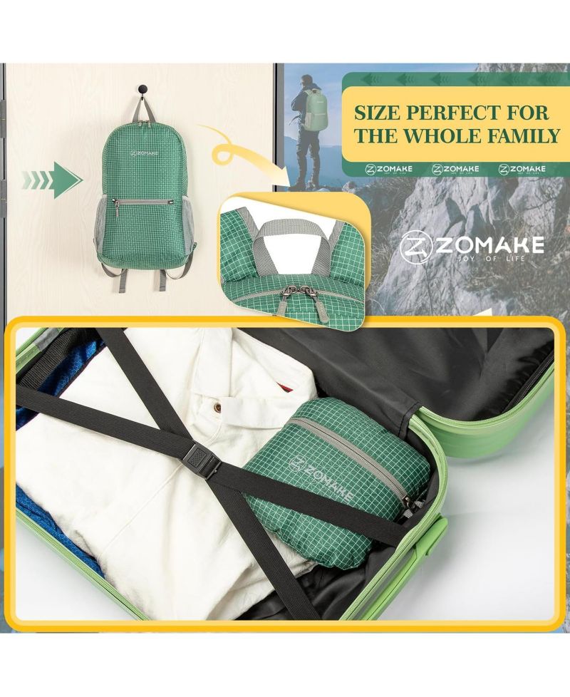Ultra Lightweight Hiking Backpack 20L, Packable Small Backpacks Water Resistant Daypack for Women Men
