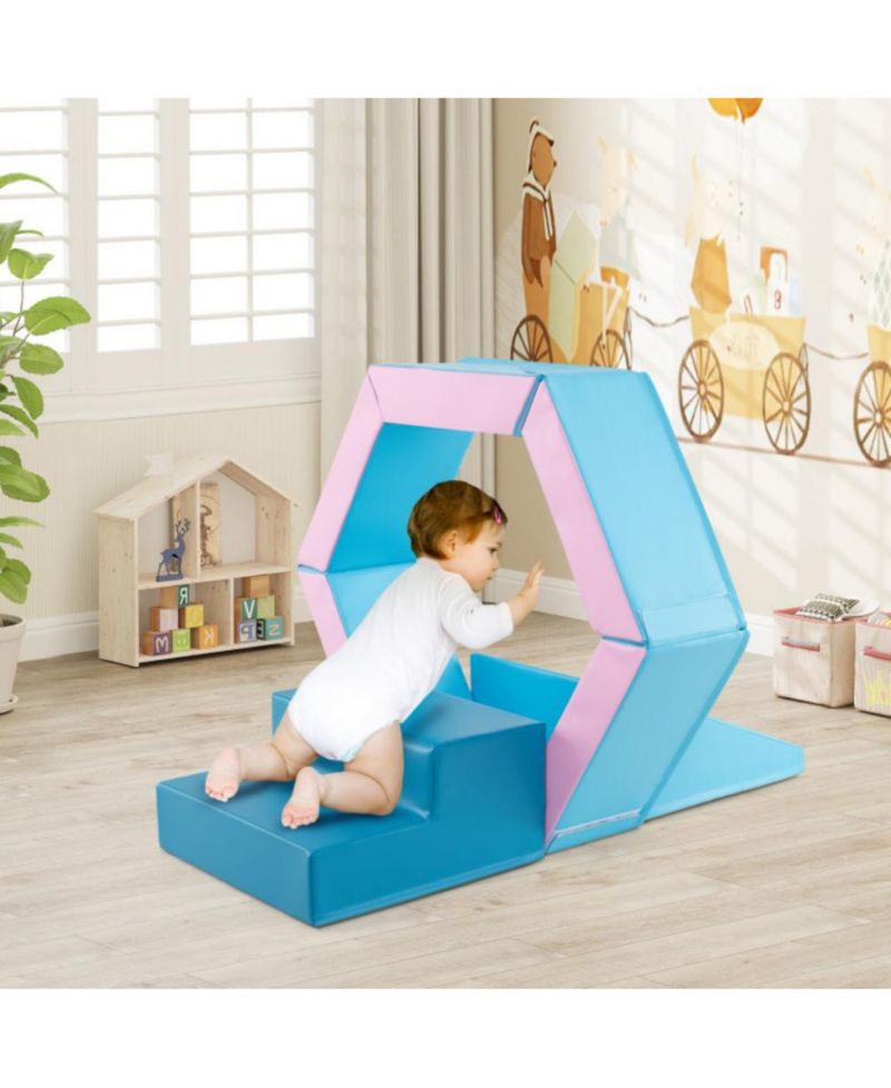 3 Piece Baby Foam Climbing Set with 100 Ocean Balls
