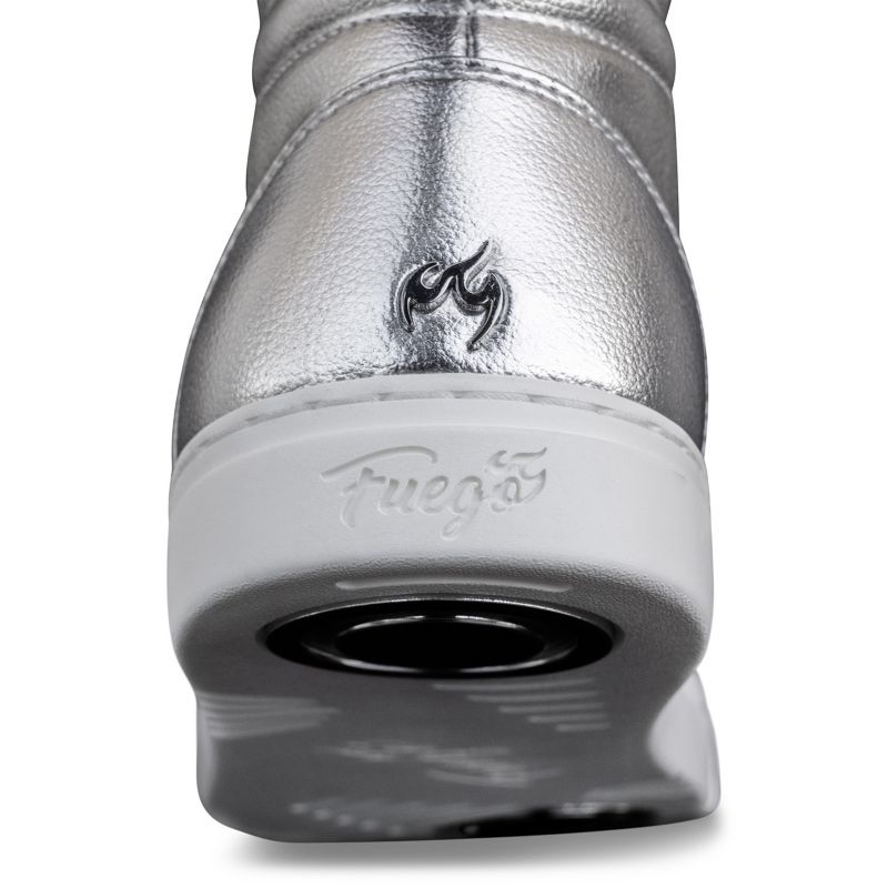 Men's Silver High-top Sneaker