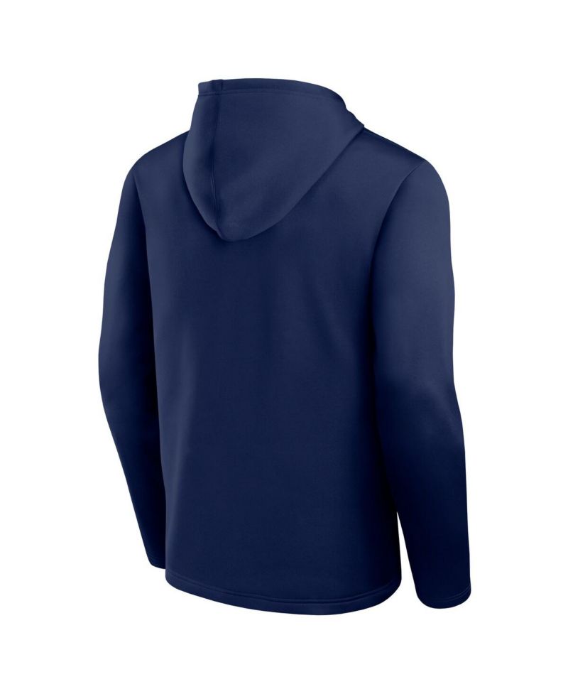 Men's Navy Tennessee Titans Head Start Pullover Hoodie