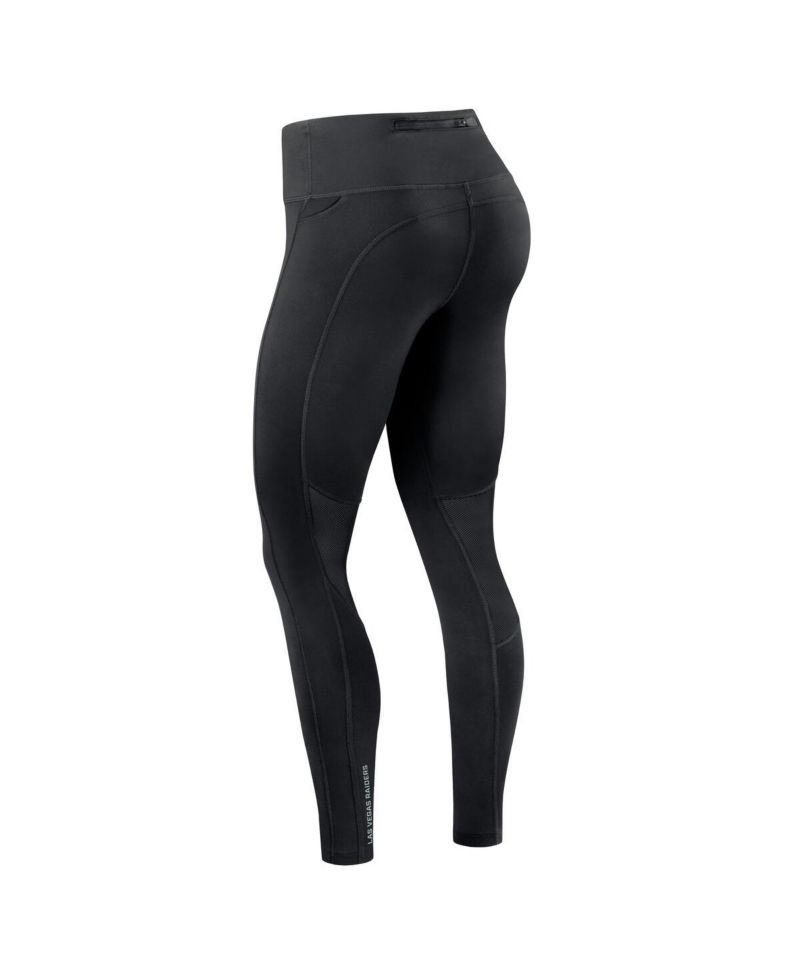 Women's Black Las Vegas Raiders Primetime Epic Fast Dri-FIT Leggings