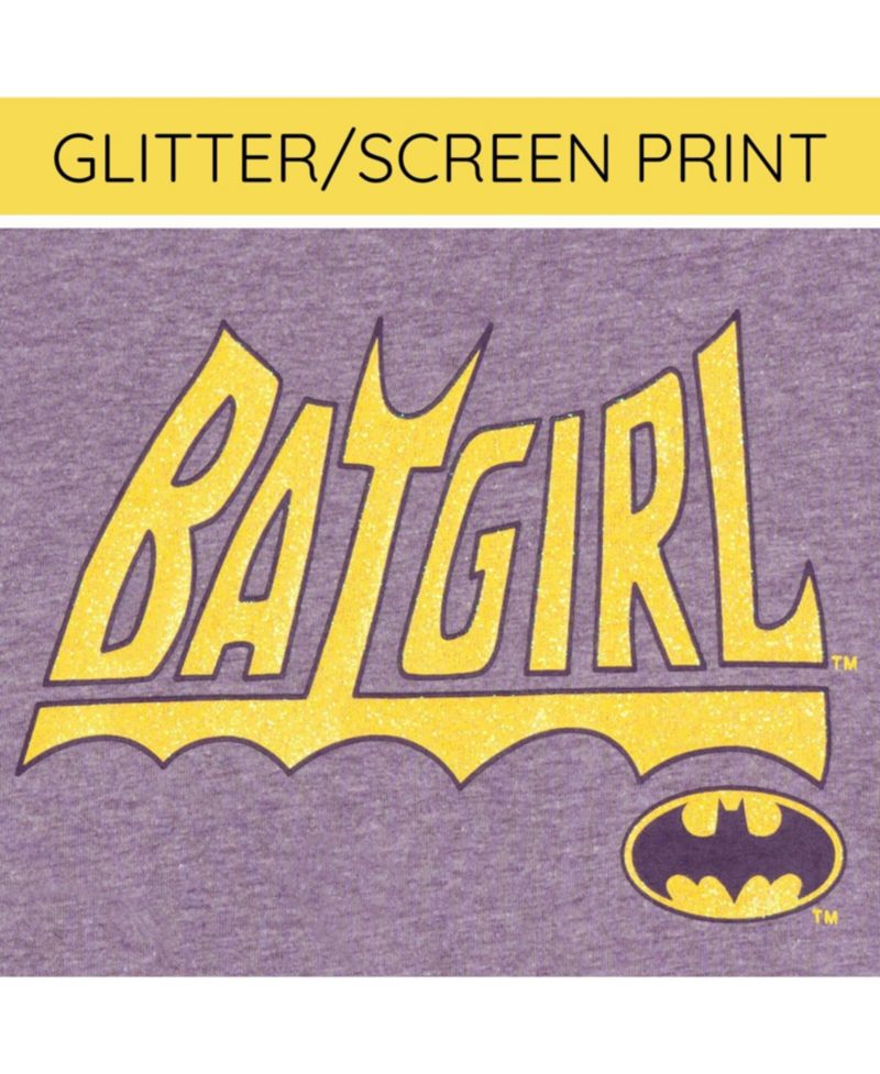 Girls DC Comics Batgirl Ringer T-Shirt