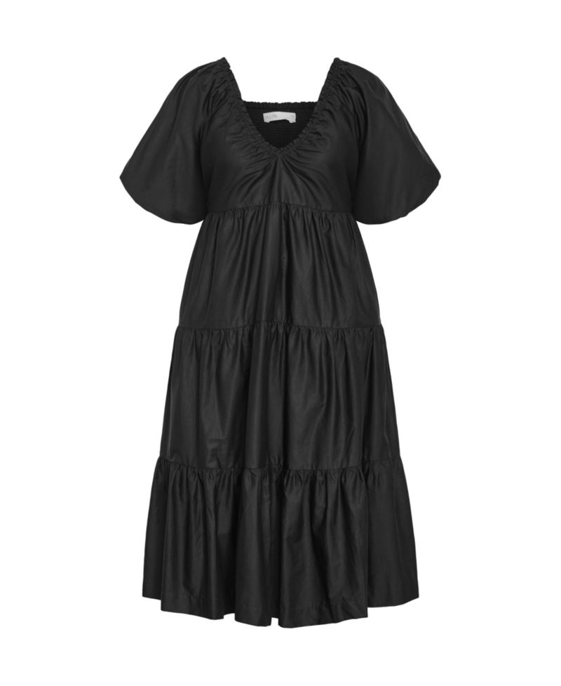 Women's Fantasy Puff Sleeve Midi Dress