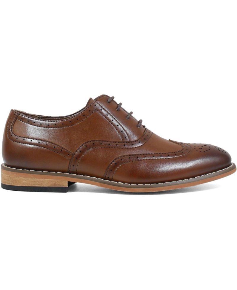 Little Boy Dunbar Wingtip Oxford Shoe