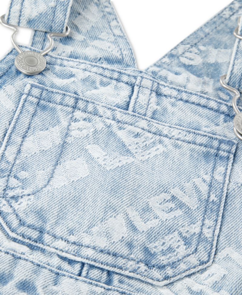 Baby Boys' Jacquard Denim Coverall
