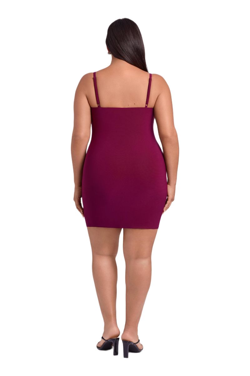 Women's Sculpting Shapewear Scoop Neck Cami Mini Dress