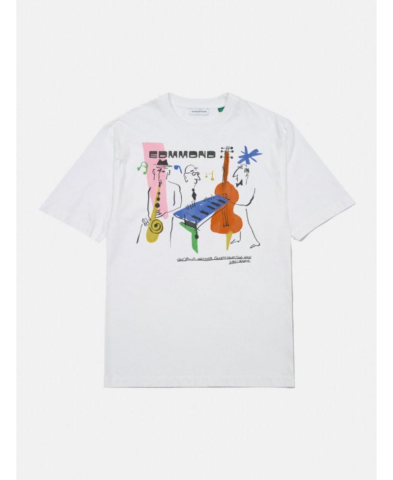 Men's Cassette Graphic-Print Relaxed-Fit T-Shirt
