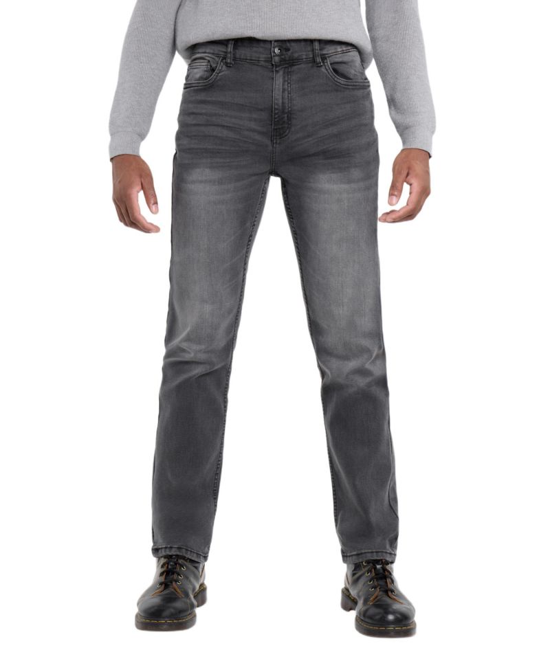 Men's Pieced Pockets Slim Fit Jeans