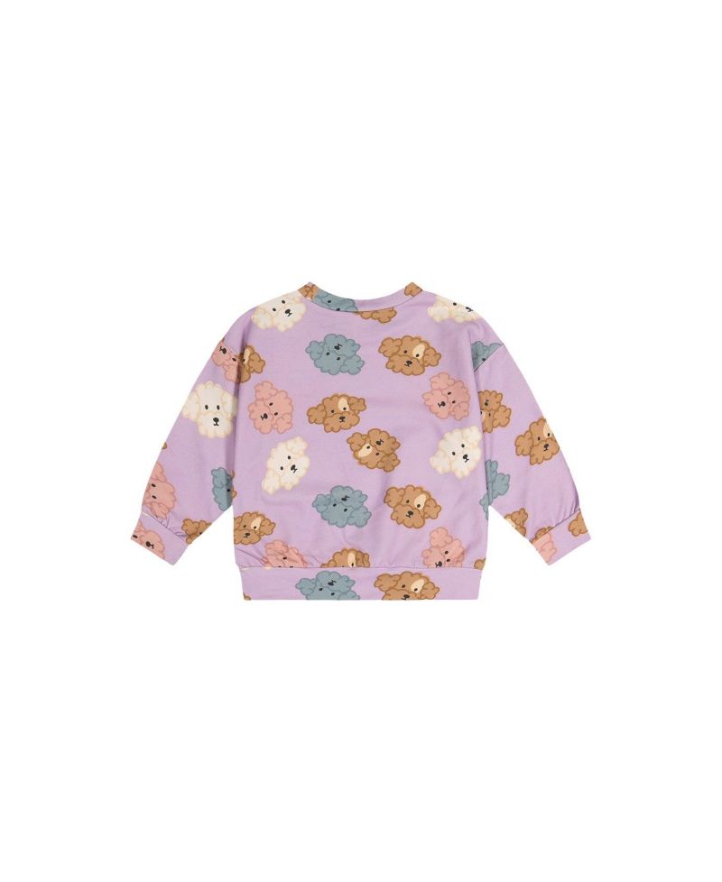 Little and Big Girl (6-12) Printed Sweatshirt
