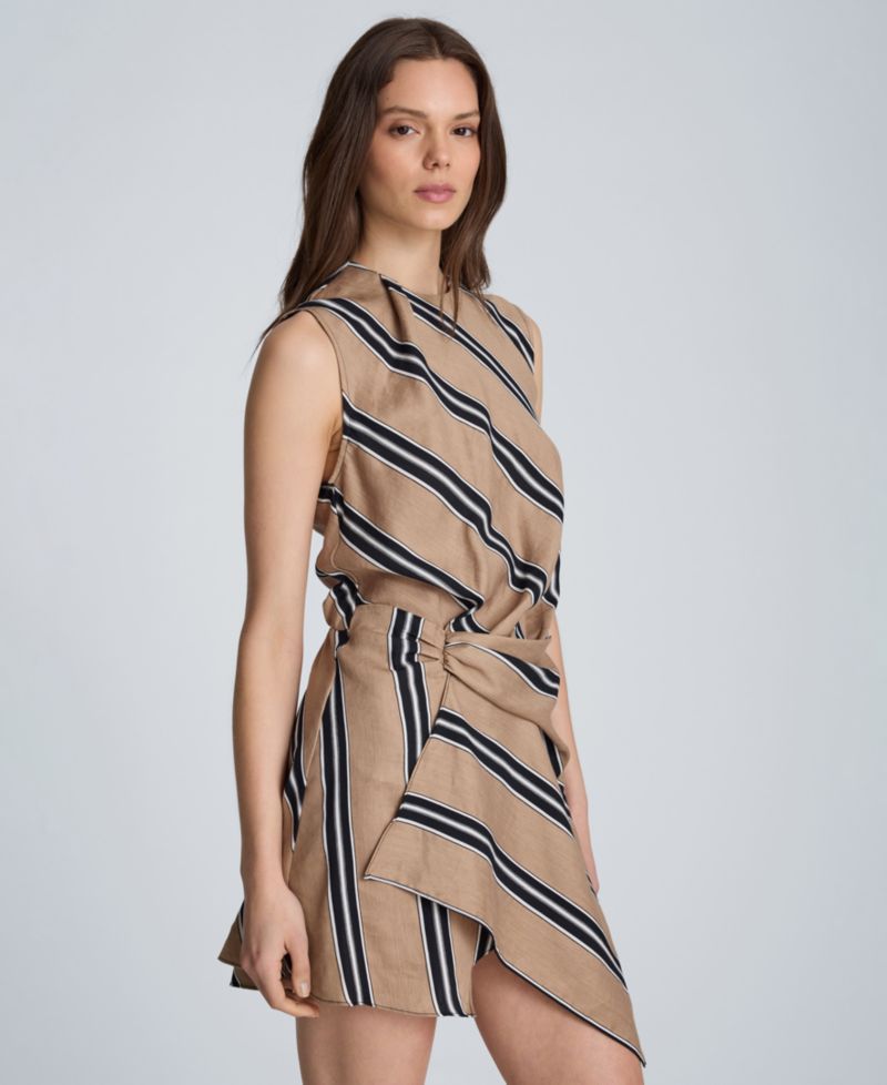 Women's Asymmetrical Hem Mini Dress