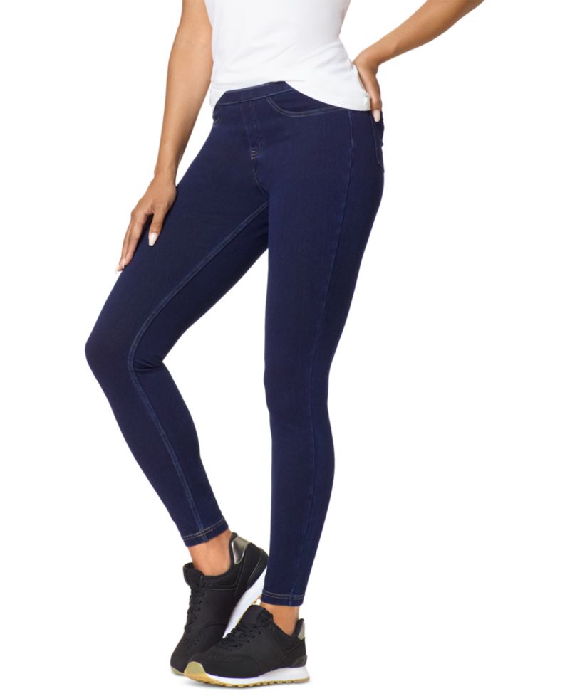 Classic Stretch Denim Leggings, Regular & Plus Sizes