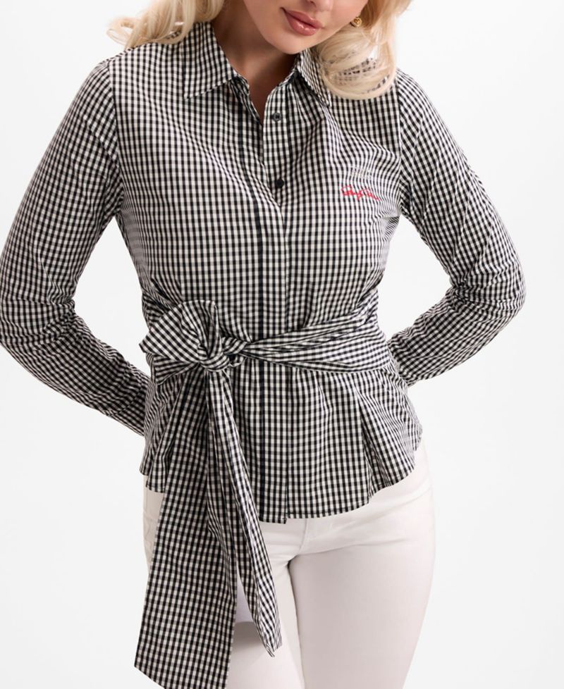 Women's Marilyn Knot Slim-Fit Shirt