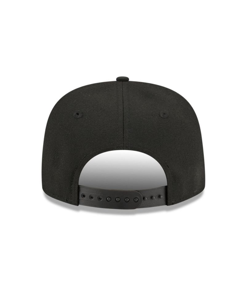 Big Boys and Girls Black Green Bay Packers Bolt A-Frame 9FIFTY Snapback Hat