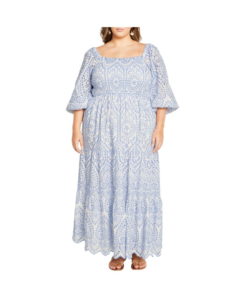 Women's Brodie 2 Tone Maxi Dress