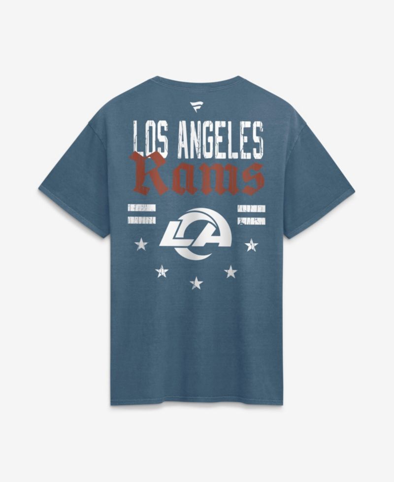 Men's Blue Los Angeles Rams Washed Americana T-Shirt