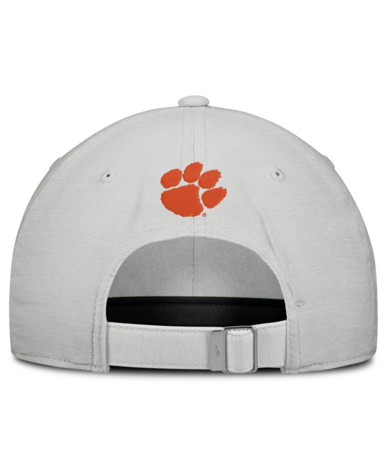 Men's and Women's Gray Clemson Tigers 2026 On-Field Gameday Club Adjustable Hat