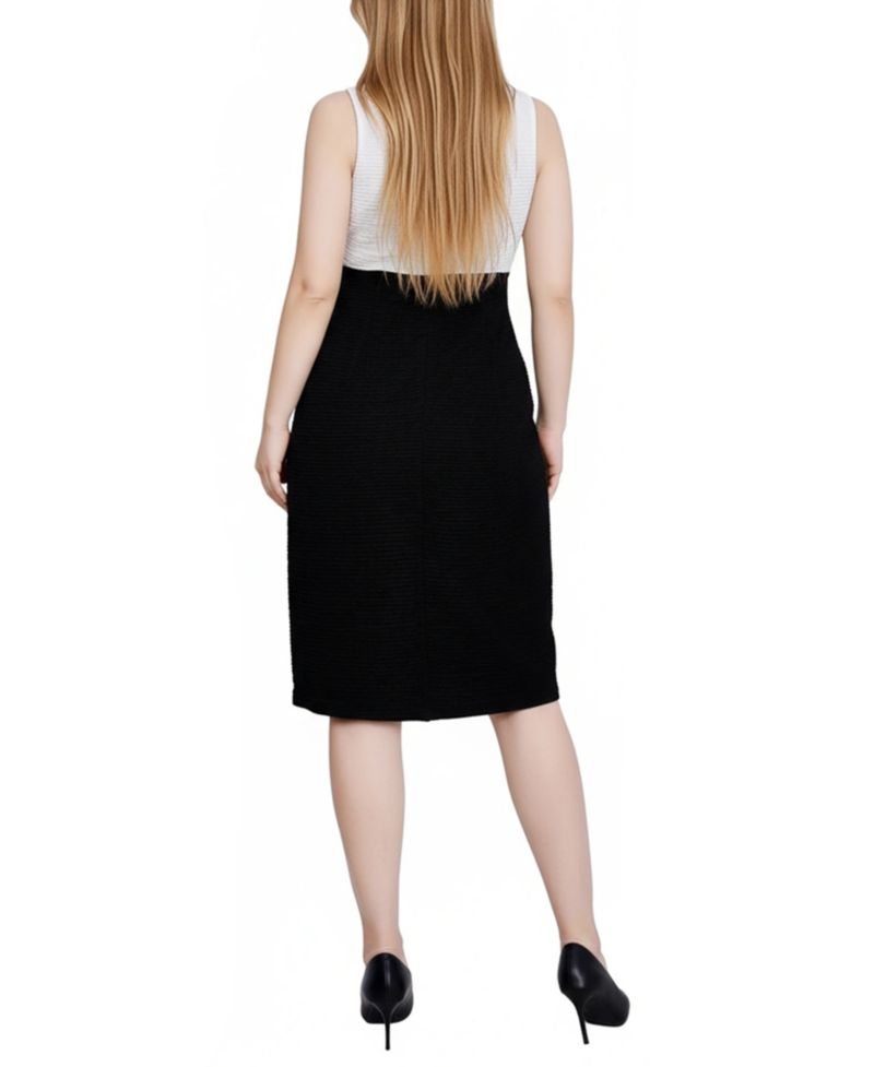 Women's Lace-Detail 2 Piece Textured Knit Dress Set