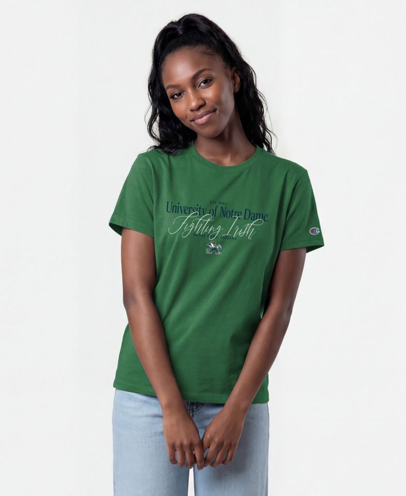 Women's Notre Dame Fighting Irish Crewneck Graphic T-Shirt