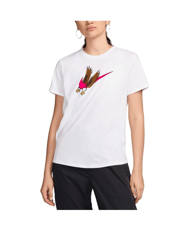 Women's White Team USA Essentials Eagle T-Shirt