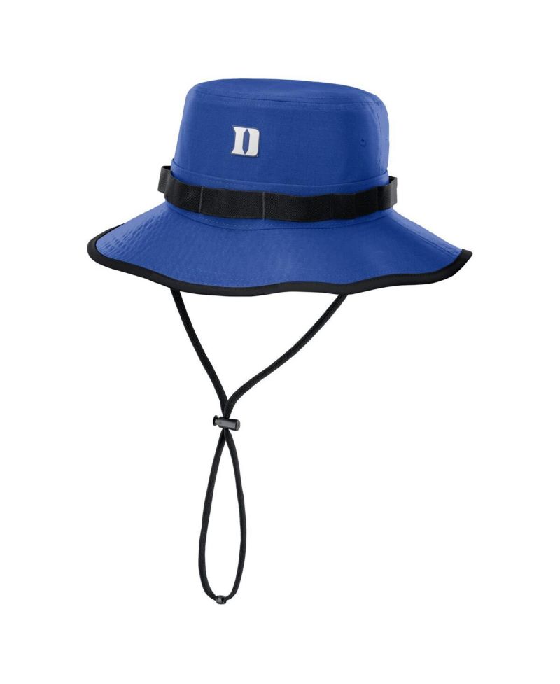 Men's Royal Duke Blue Devils 2025 Sideline Apex Boonie Bucket Hat