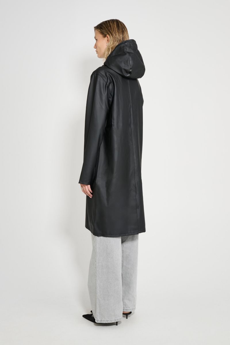 Women's Stockholm Hooded Long Raincoat