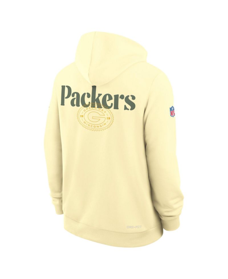 Men's Yellow Green Bay Packers 2026 Rivalries Collection Sideline Pullover Hoodie