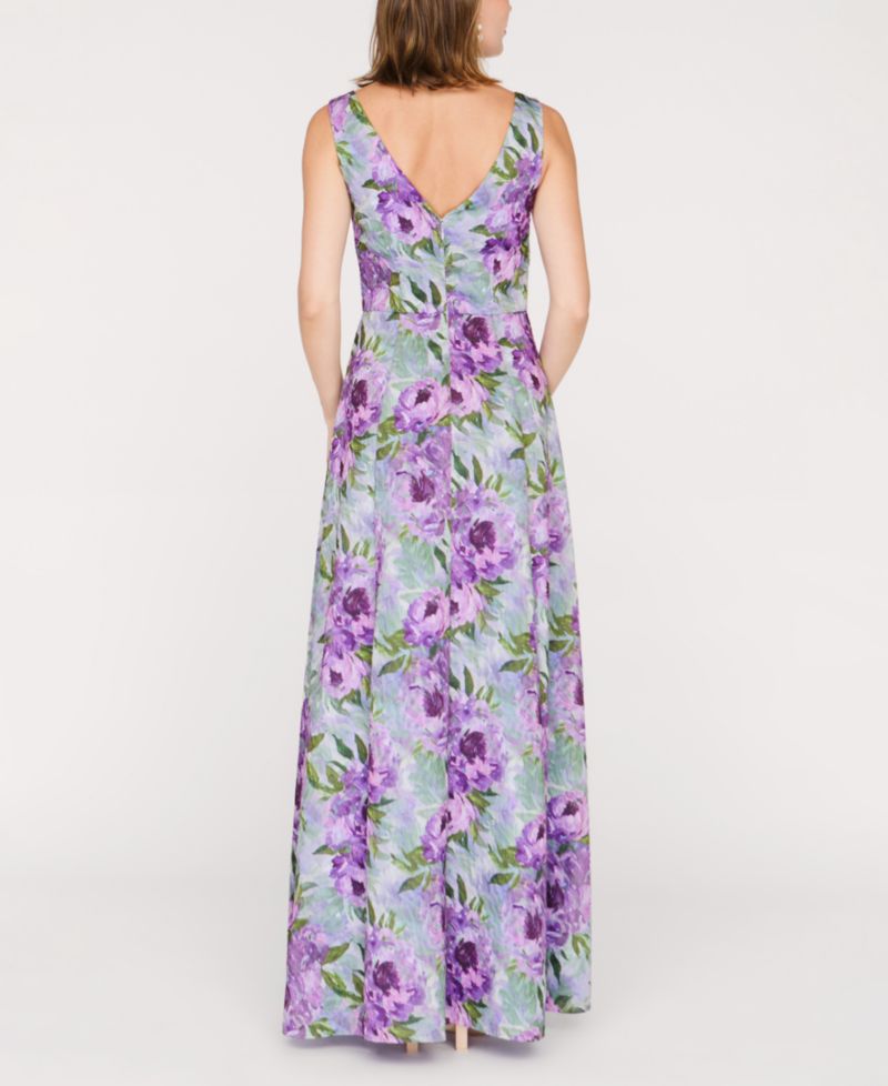 Women's Jordana Square Neck A-Line Gown