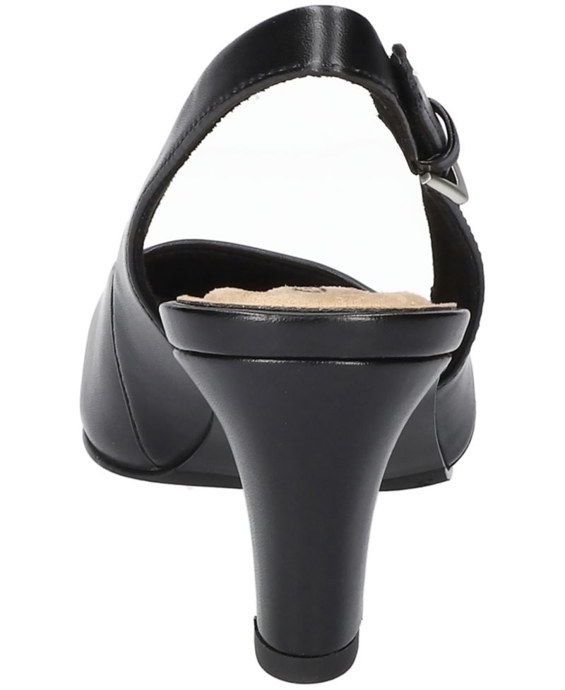 Ritsa Square Toe Slingback Pumps