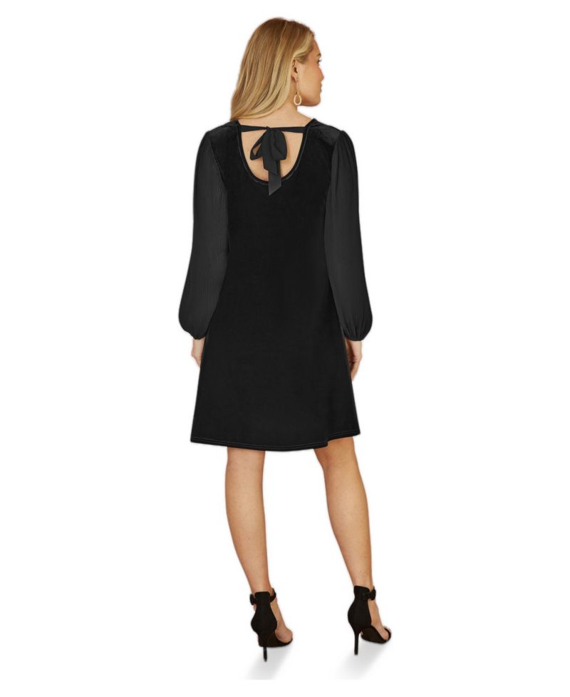 Women's Velvet Tunic Dress