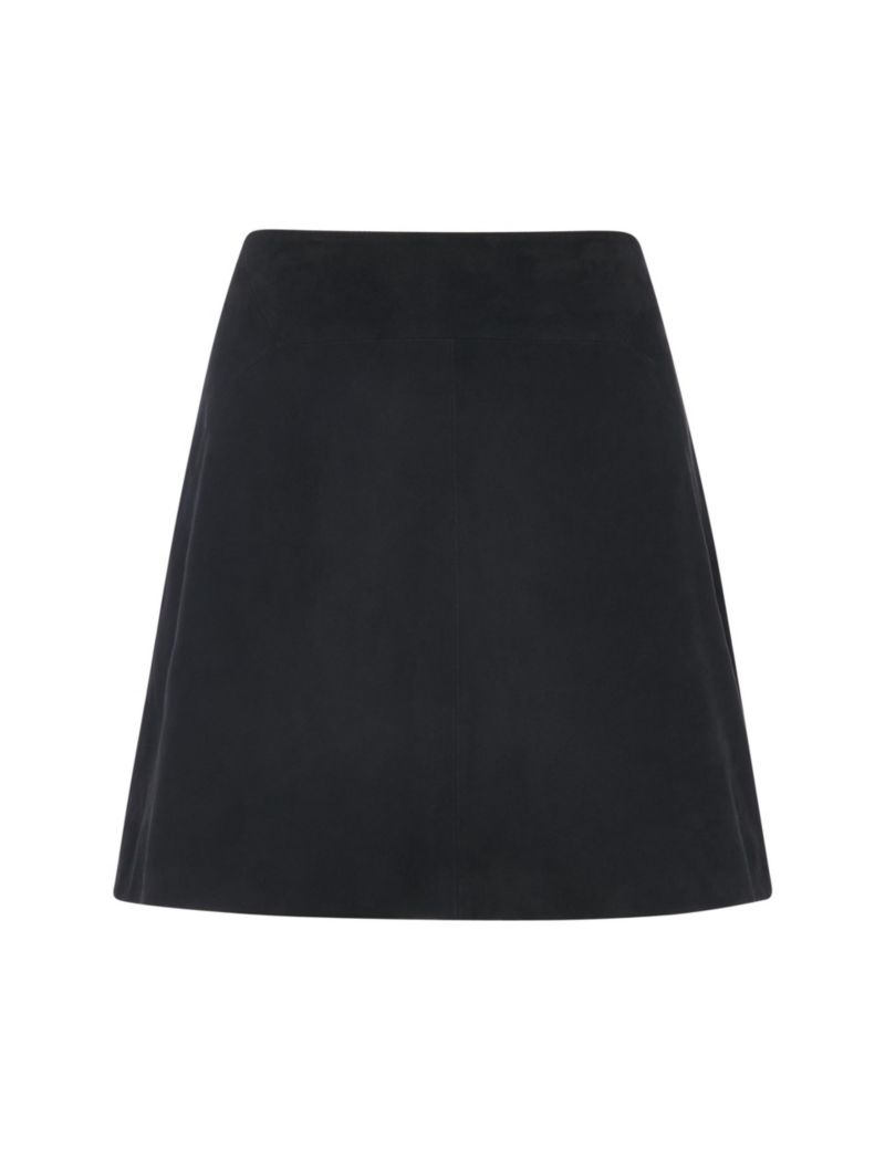 Women's Suede A Line Skirt