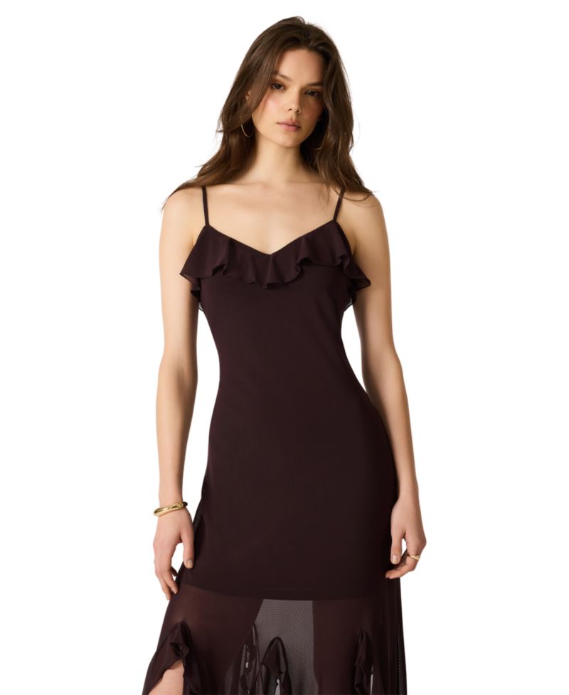 Women's Mariane Mesh Sleeveless Midi Dress
