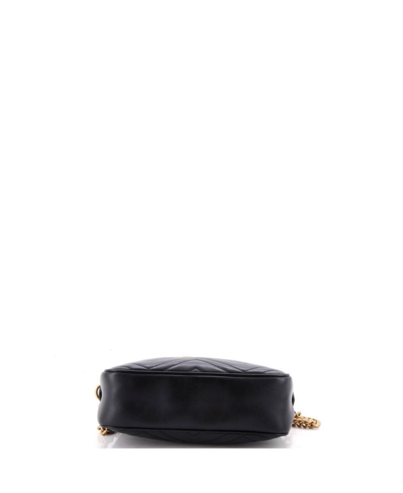 Small GG Marmont Shoulder Bag Matelasse Leather