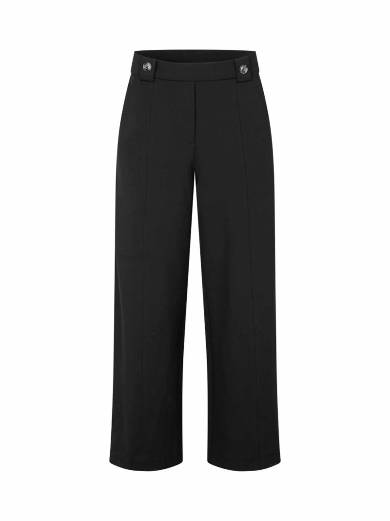 Women's Cropped Wide Leg Pants