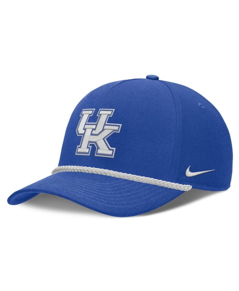 Men's and Women's Royal Kentucky Wildcats Rope Rise Adjustable Hat