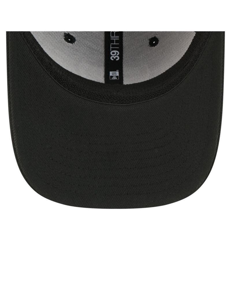Men's Black Las Vegas Raiders Core Team 39THIRTY Flex Hat