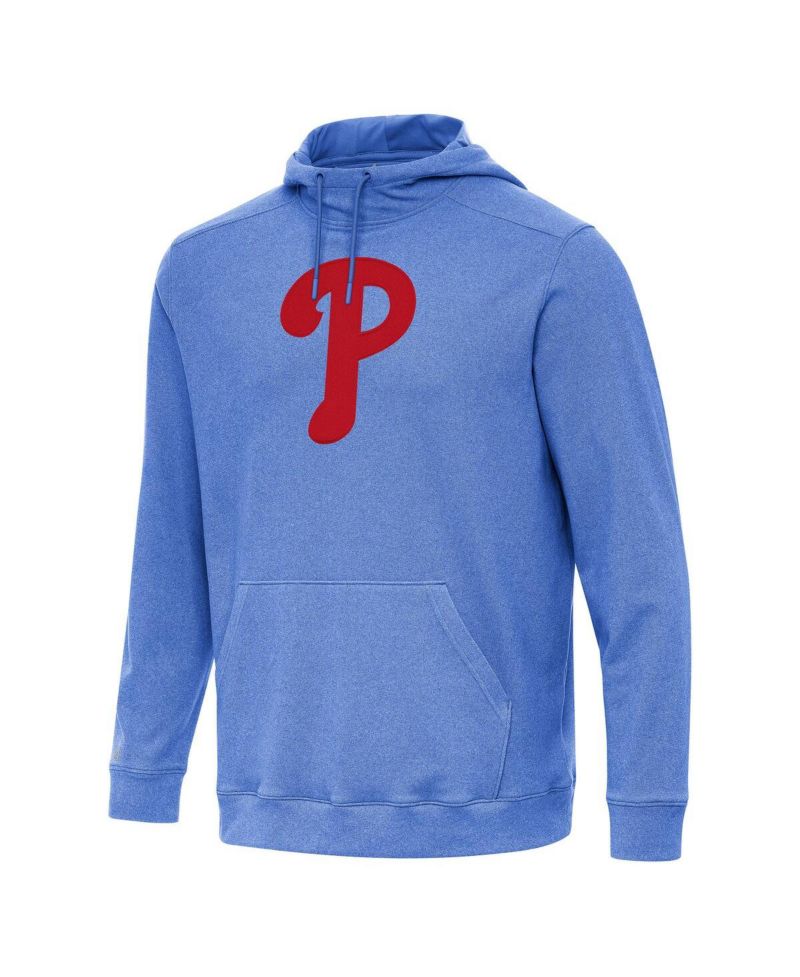 Men's Heather Royal Philadelphia Phillies Cloud Pullover Hoodie