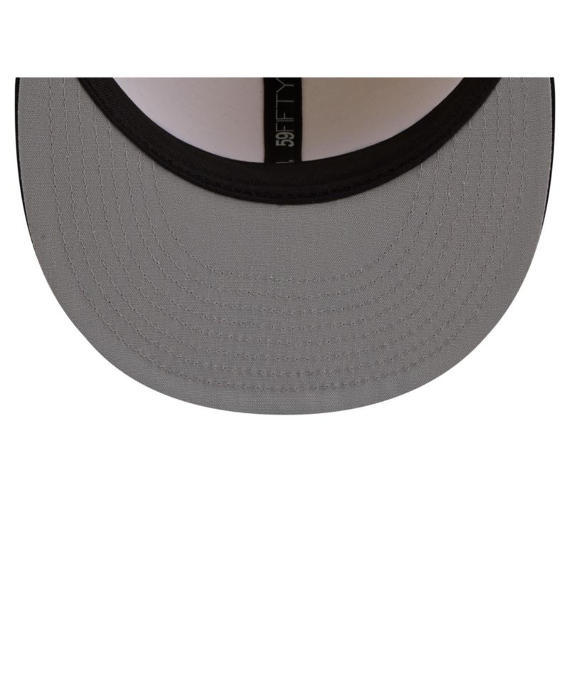 Men's Cream/Black Colorado Buffaloes Two-Tone Script 59FIFTY Fitted Hat