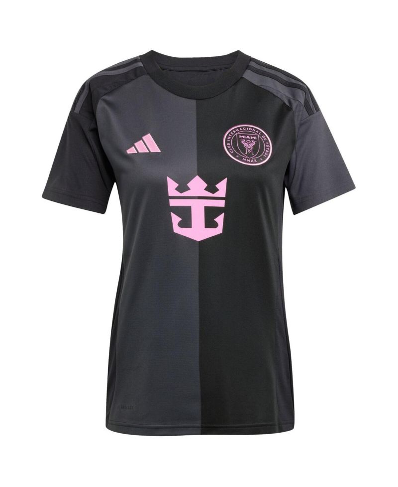 Women's Rodrigo De Paul Black Inter Miami CF 2025 The Fortitude Kit Replica Player Jersey